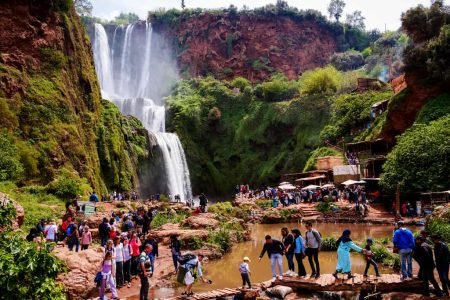 Ouzoud waterfalls sightseeing